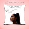 Ariana Grande He Calls Me Moonlight Throw Pillow Cover