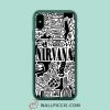 Nirvana Hippie Music Collage iPhone Xr Case