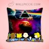 Pink Floyd Snoopy Peanuts Gang Decorative Pillow Cover