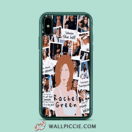 Rachel Green Friends Collage iPhone Xr Case