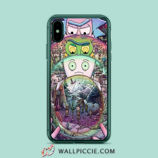 Rick Morty Eye iPhone Xr Case