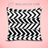 Stripe Black And White Tribal Pattern Decorative Throw Pillow Cover