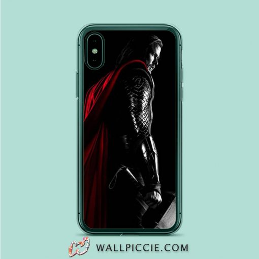 Cool Thor Avenger Poster iPhone XR Case