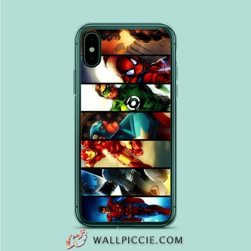 Dc Superhero Character iPhone XR Case