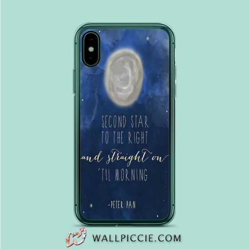 Disney Peter Pan Quotes iPhone XR Case