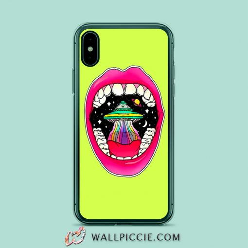 Funny Alien Gypsy Art iPhone Xr Case