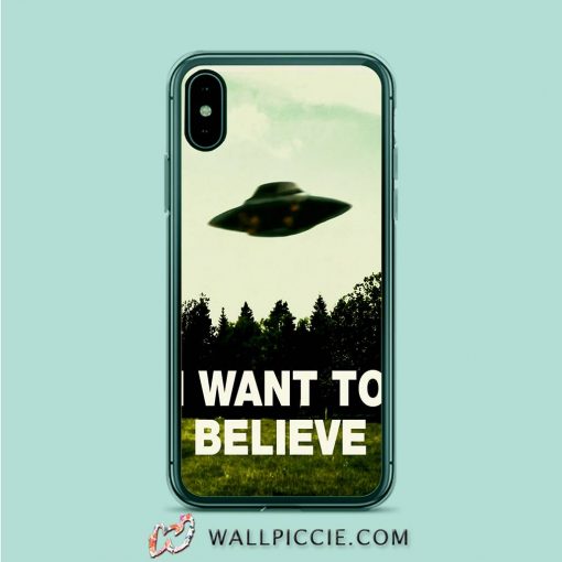 I Wwant To Believe iPhone XR Case