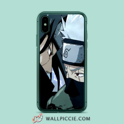 Kakashi Vs Itachi Naruto Anime iPhone XR Case