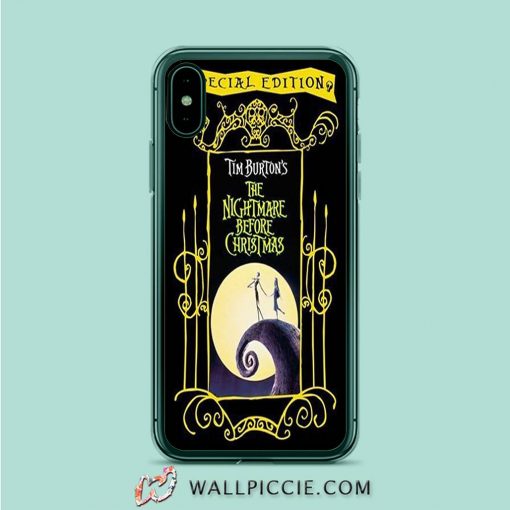 Love Nightmare Before Christmas iPhone XR Case