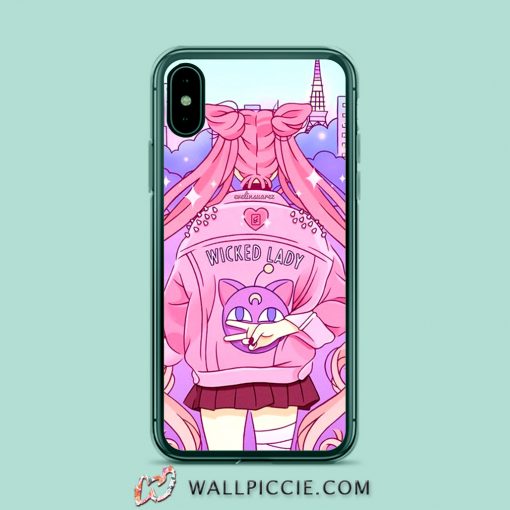 Sailor Moon Wicked Lady Aesthetic iPhone XR Case