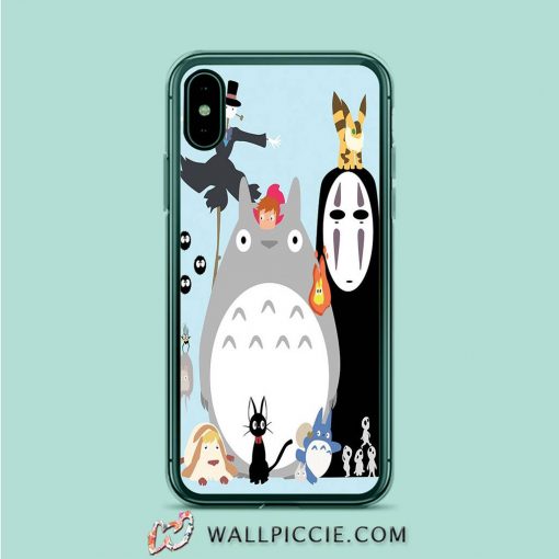 Studio Ghibli Characters iPhone XR Case