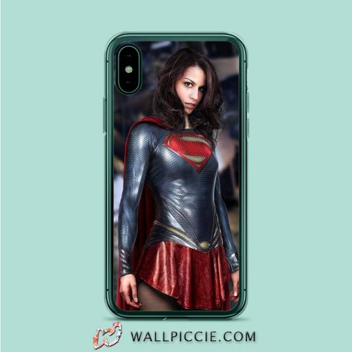 Superwoman Woman Of Steel iPhone XR Case