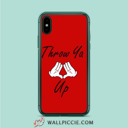 Throw Ya Up Hand Mikeymoes iPhone XR Case