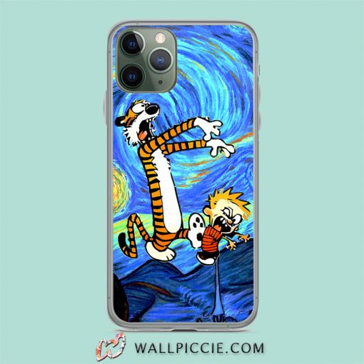 Zombie Calvin and Hobbes Van Gogh