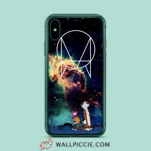 Calvin Hobbes Look Skrillex iPhone Xr Case