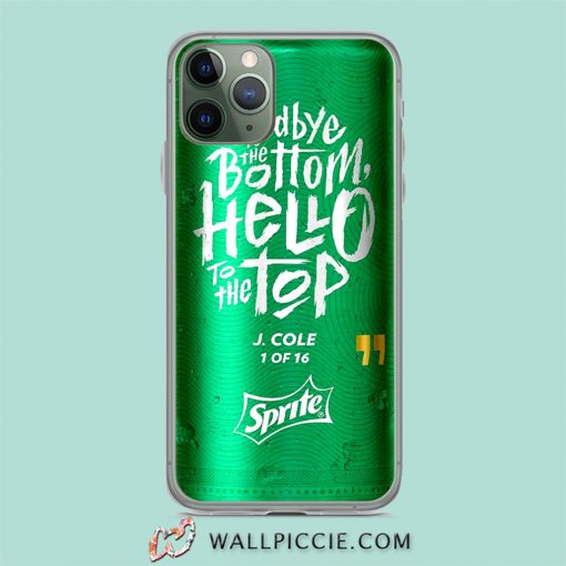 J Cole X Sprite Collabs iPhone 11 Case