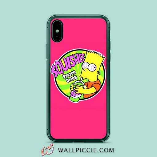 Bart Simpson Squishee Frozen Drink iPhone 11 Case