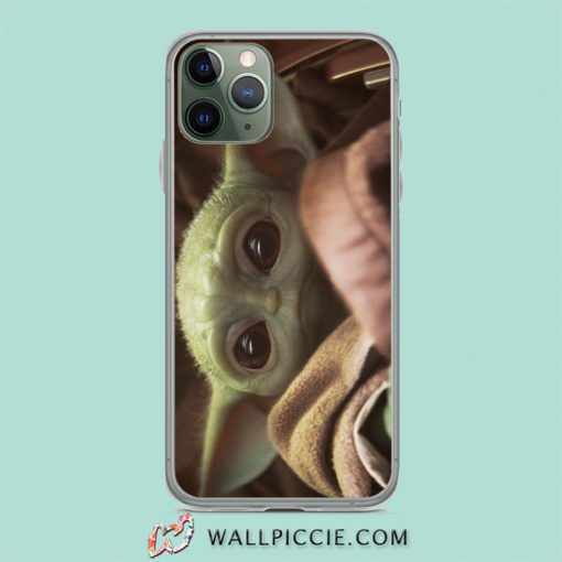 Cute Baby Yoda Star Wars Meme iPhone 11 Case