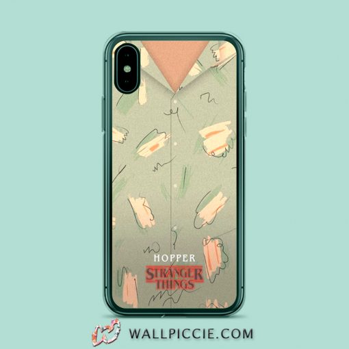 Hopper Stranger Things Costume iPhone XR Case