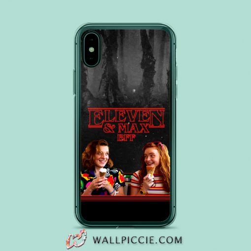 Stranger Things Eleven And Max BFF iPhone XR Case