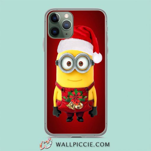 Cute Christmas Despicable Minion iPhone 11 Case