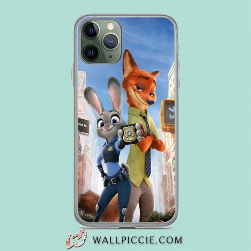 Cute Judy Hopps Pretty Policeman iPhone 11 Case