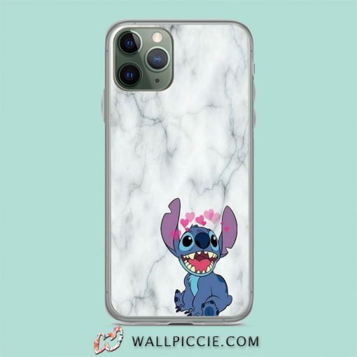 Cute Stitch Love iPhone 11 Case