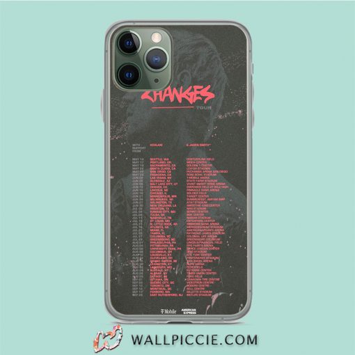 Justin Bieber Changes Tour Schedule iPhone 11 Case