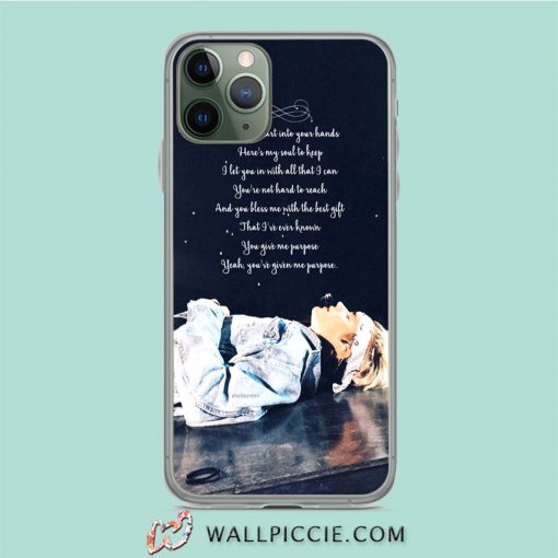 Justin Bieber Quote iPhone 11 Case