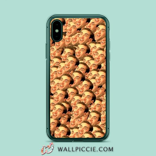 Nicolas Cage Meme Collage iPhone XR Case