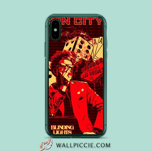 The Weeknd Blinding Lights iPhone XR Case