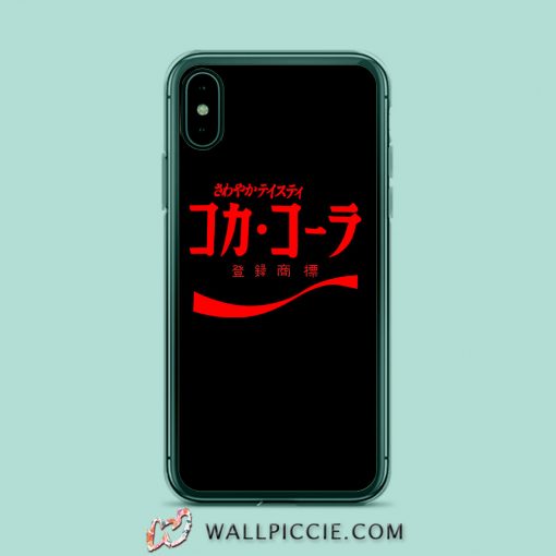 Coca Cola Japanese iPhone XR Case