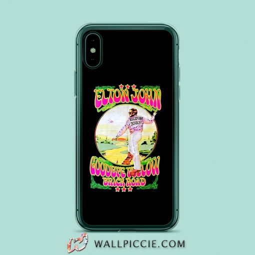 Elton John Goodbye Yellow Brick Road iPhone XR Case