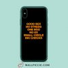 Good Sex No Stress One Boo No Ex iPhone XR Case