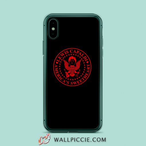 Lewis Capaldi Americas Sweetheart 1 iPhone XR Case