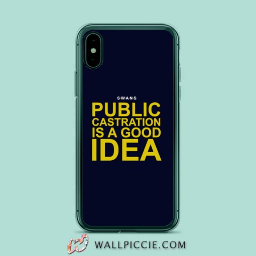 Public Castration iPhone XR Case