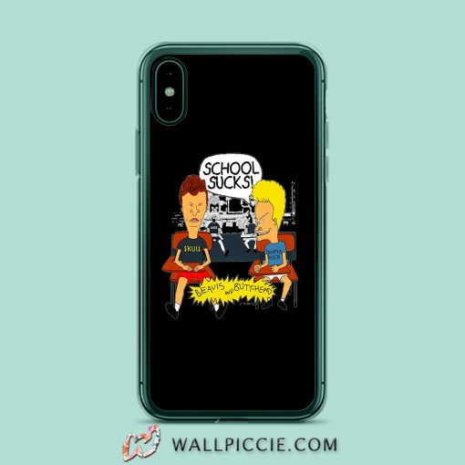 School Sucks Beavis iPhone XR Case