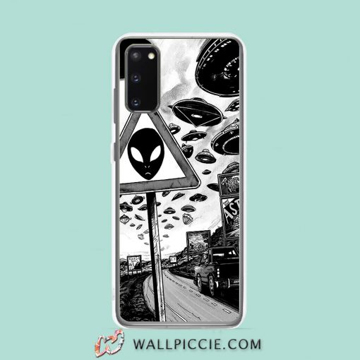 Cool Alien In Space Samsung Galaxy S20 Case