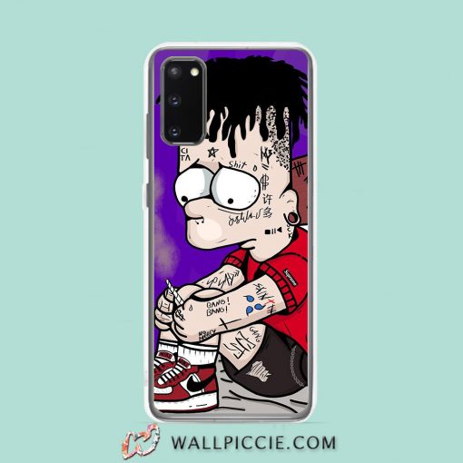 Cool Bart Simpson Xxxtentacion Sad Samsung Galaxy S20 Case