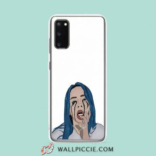 Cool Billie Eilish Bloody Cry Samsung Galaxy S20 Case