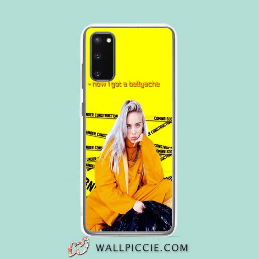 Cool Billie Eilish I Get A Bellyache Aesthetic Samsung Galaxy S20 Case