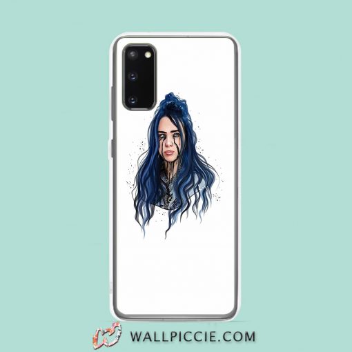 Cool Black Blood Billie Eilish Samsung Galaxy S20 Case