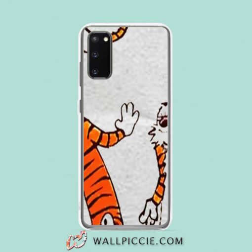 Cool Calvin Hobbes Dance Collage Samsung Galaxy S20 Case