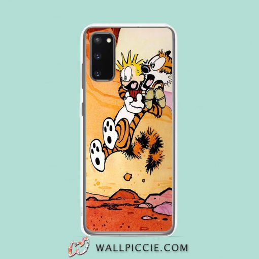 Cool Calvin Hobbes Shocking Samsung Galaxy S20 Case