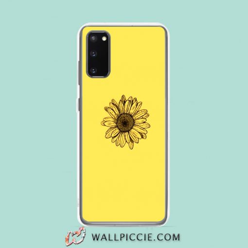 Cool Cute Sunflower Aesthetic Samsung Galaxy S20 Case