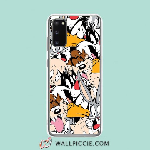Cool Funny Bugs Bunny And Friends Samsung Galaxy S20 Case