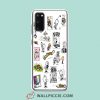 Cool Funny Calvin Hobbes Collage Samsung Galaxy S20 Case