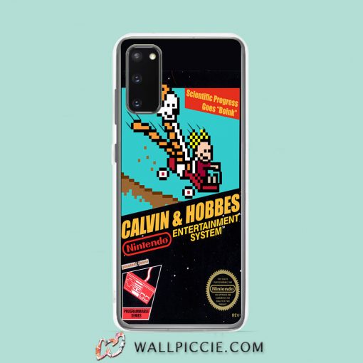 Cool Funny Calvin Hobbes Nintendo Samsung Galaxy S20 Case