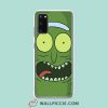 Cool Funny Pickle Rick Face Samsung Galaxy S20 Case