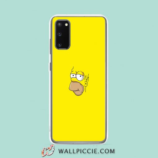 Cool Funny Simpsonstouched Samsung Galaxy S20 Case